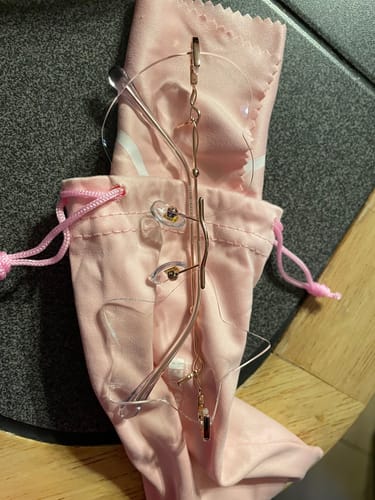 Customer photo review of Luvia Eyeglasses