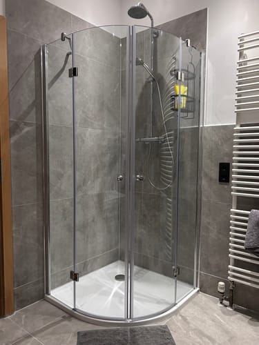 Customer photo review of Runddusche Viertelkreis 8mm SR-008