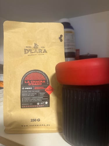 Customer photo review of 250G Café de Especialidad Chacra D'Dago, Perú en Grano o Molido