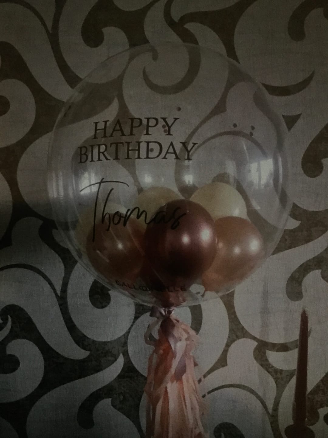 Customer photo review of Nude Designer Ballon