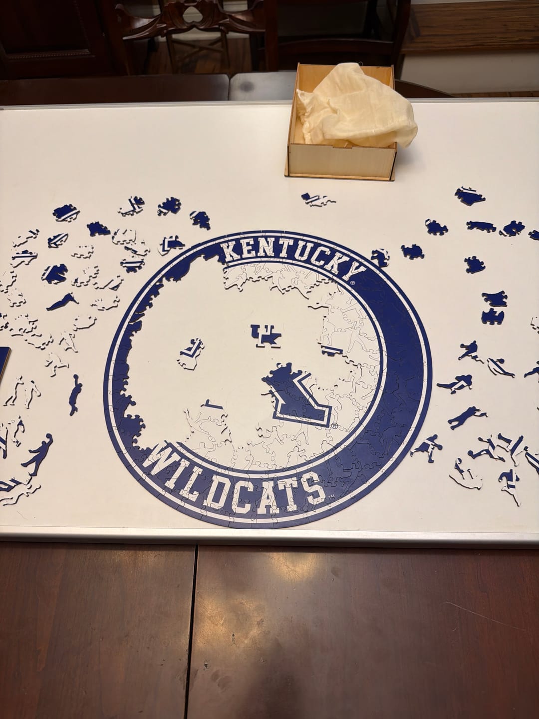 Customer photo review of University of Kentucky - Wooden Puzzle