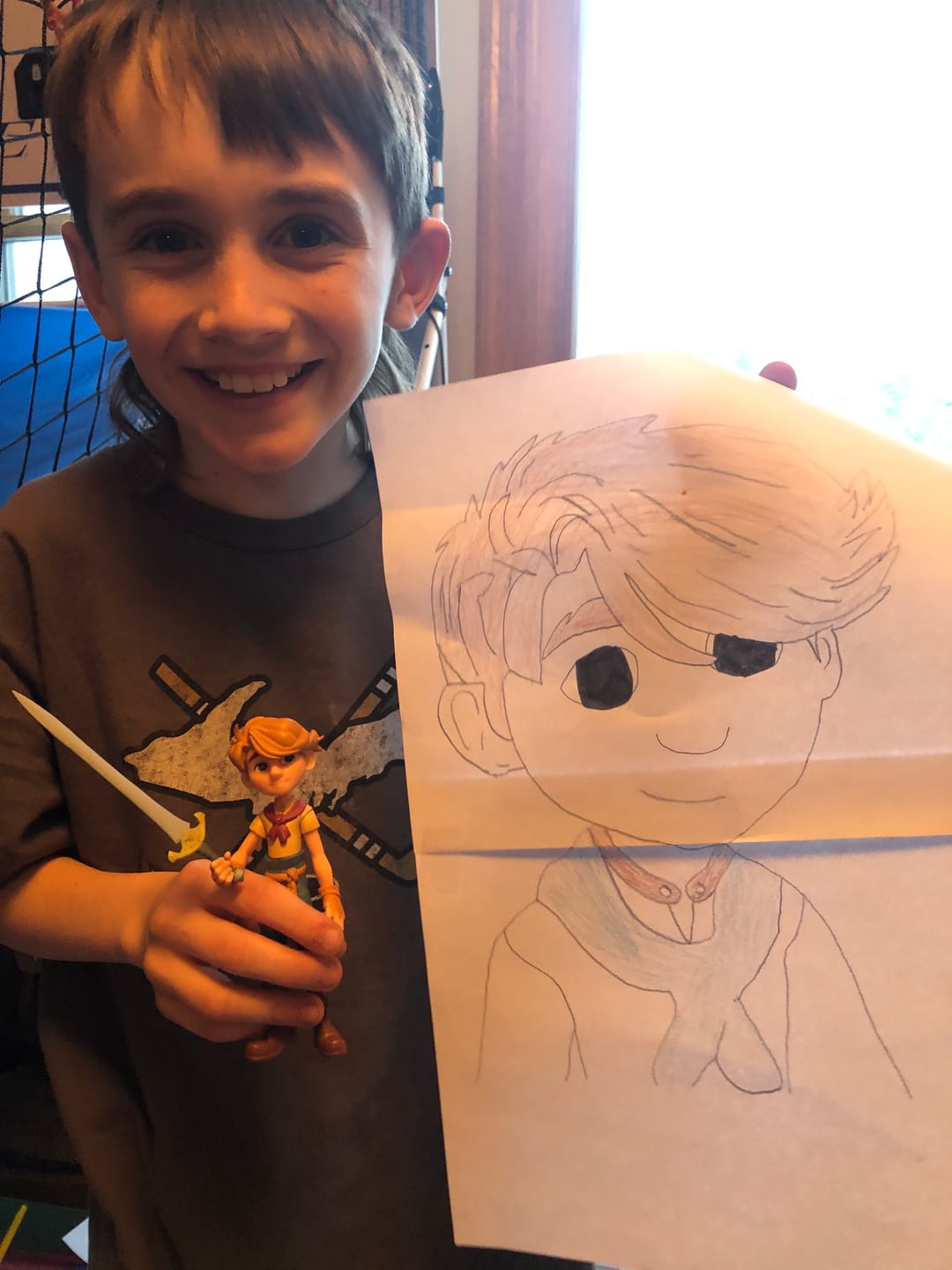Customer photo review of Wingfeather Collectible Figurines - Janner