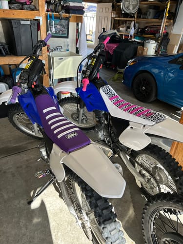 Customer photo review of Custom Seat Cover: 2021 Yamaha TT-R 230