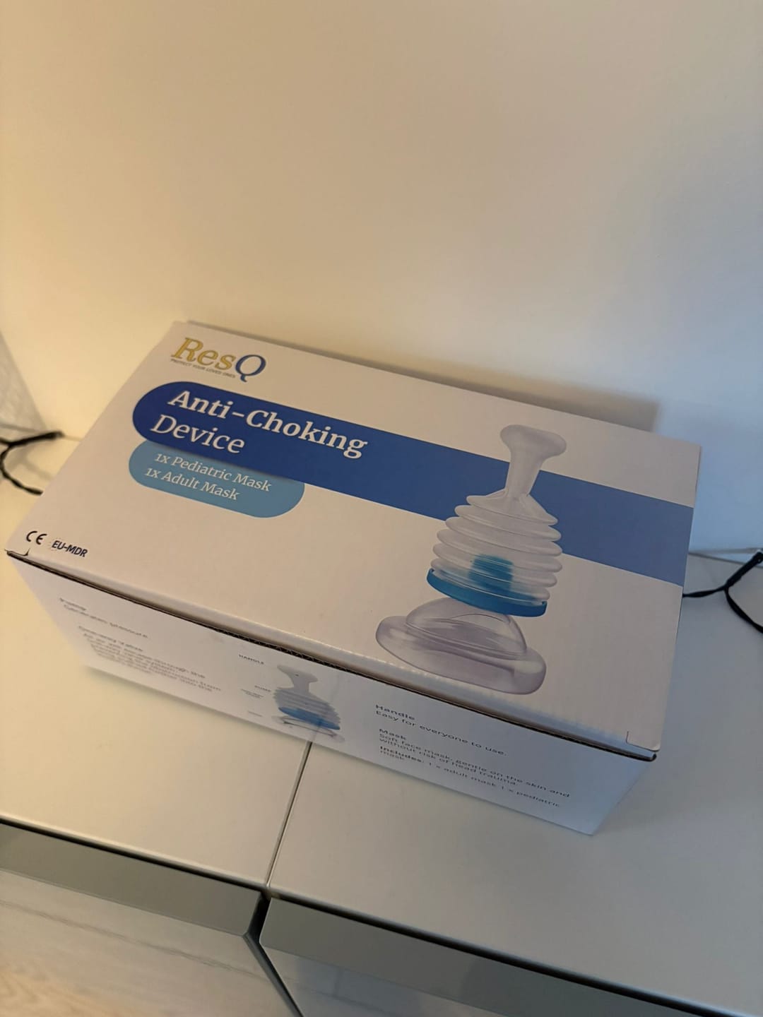 Customer photo review of 1 ResQ Protiudusovací Prístroj