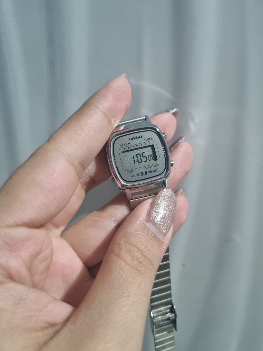Customer photo review of Reloj Casio Vintage LA670WA-7DF Plateado