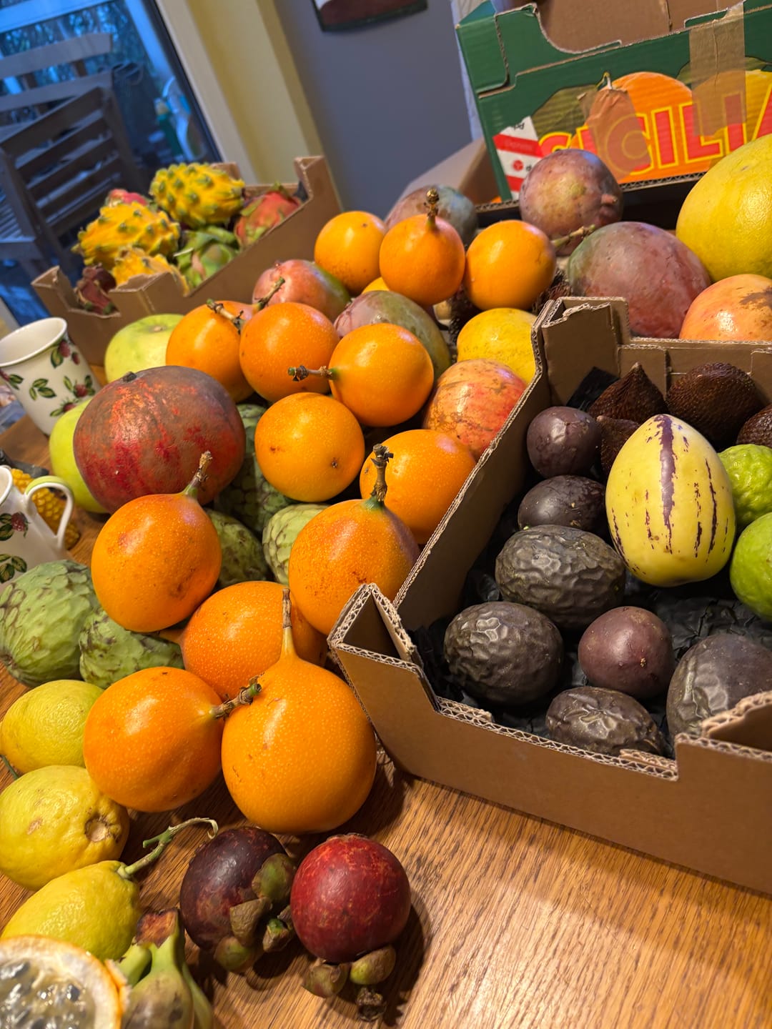 Customer photo review of Mango & Granadilla Box