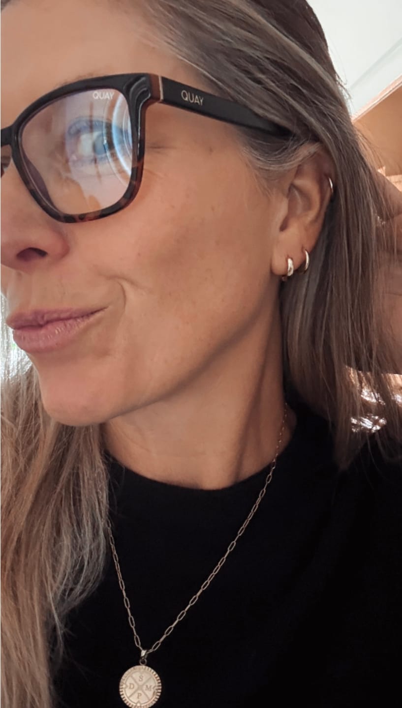 Customer photo review of Essential Earrings Extra Small
