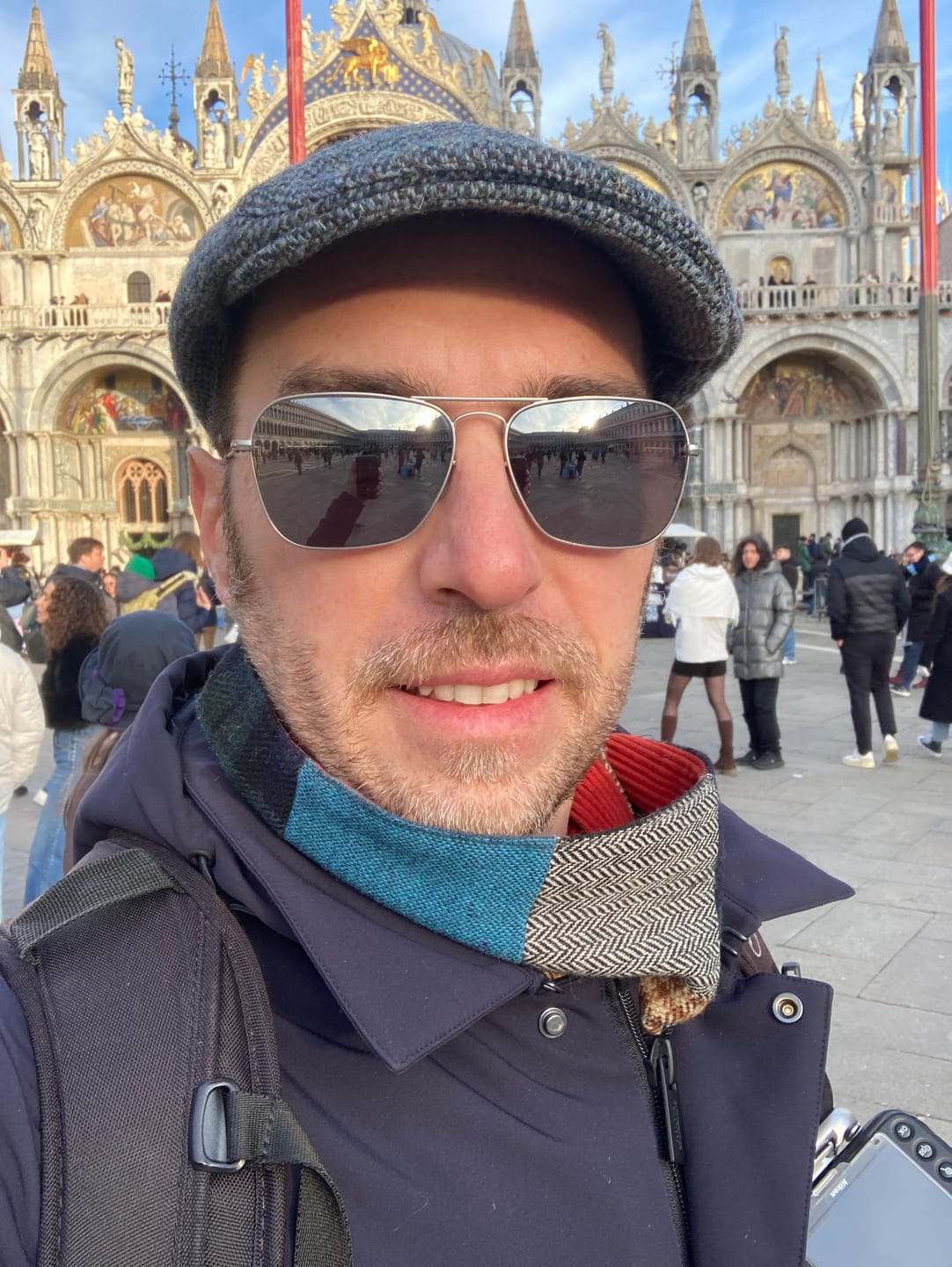 Customer photo review of Donegal Touring Cap Tweed