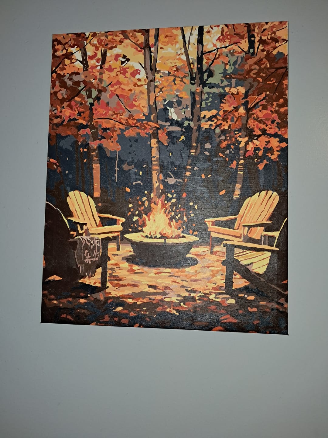 Customer photo review of Cozy Fire Pit