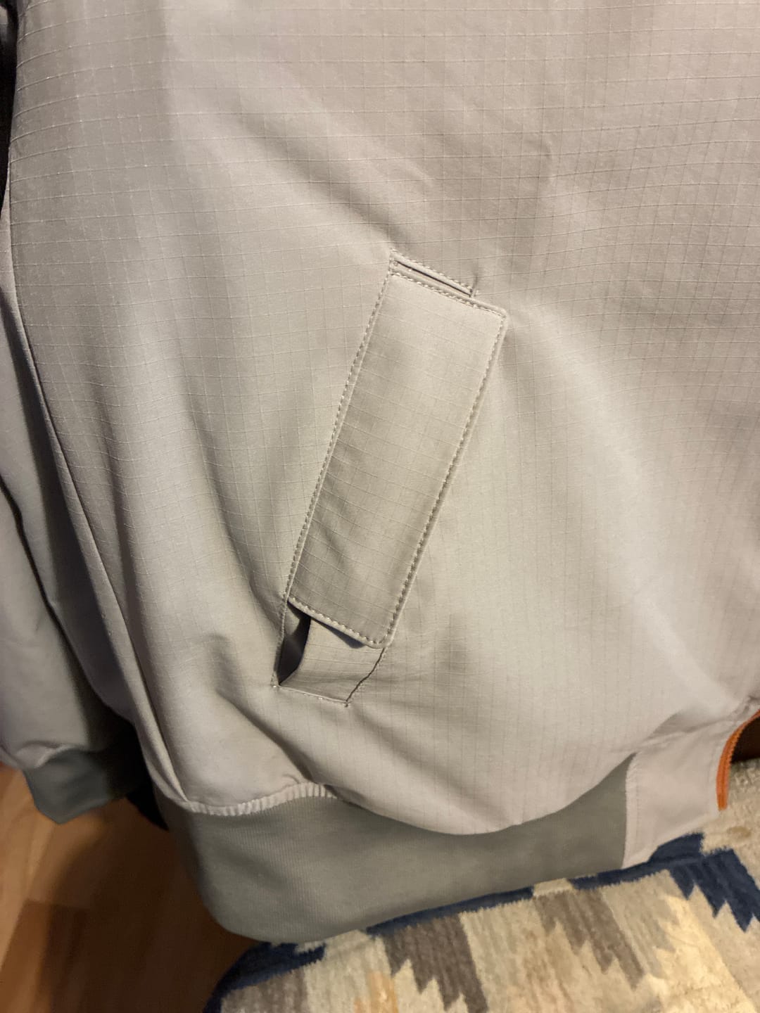 Customer photo review of 薄手MA-1 撥水加工フライトジャケット