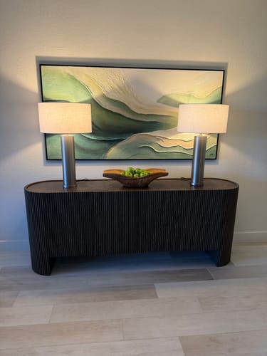 Customer review photo for Plaster Art Texure Painting #SG537