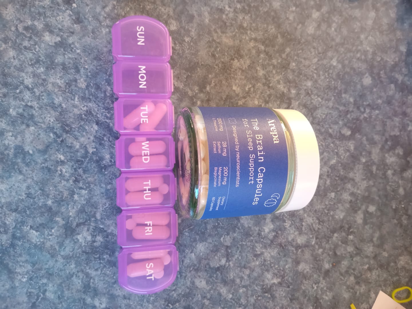 Customer photo review of The Brain Capsules for Sleep Support