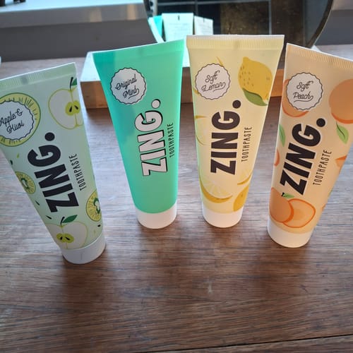 Customer photo review of Toothpaste Starter Pack