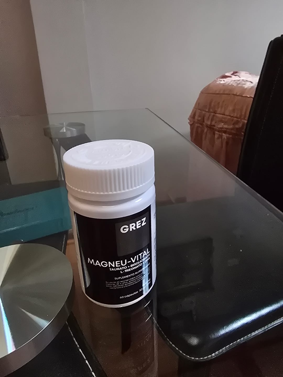 Customer photo review of MAGNEU-VITAL 800mg - Magnesios quelados Taurato / Bisglicinato / L-treonato