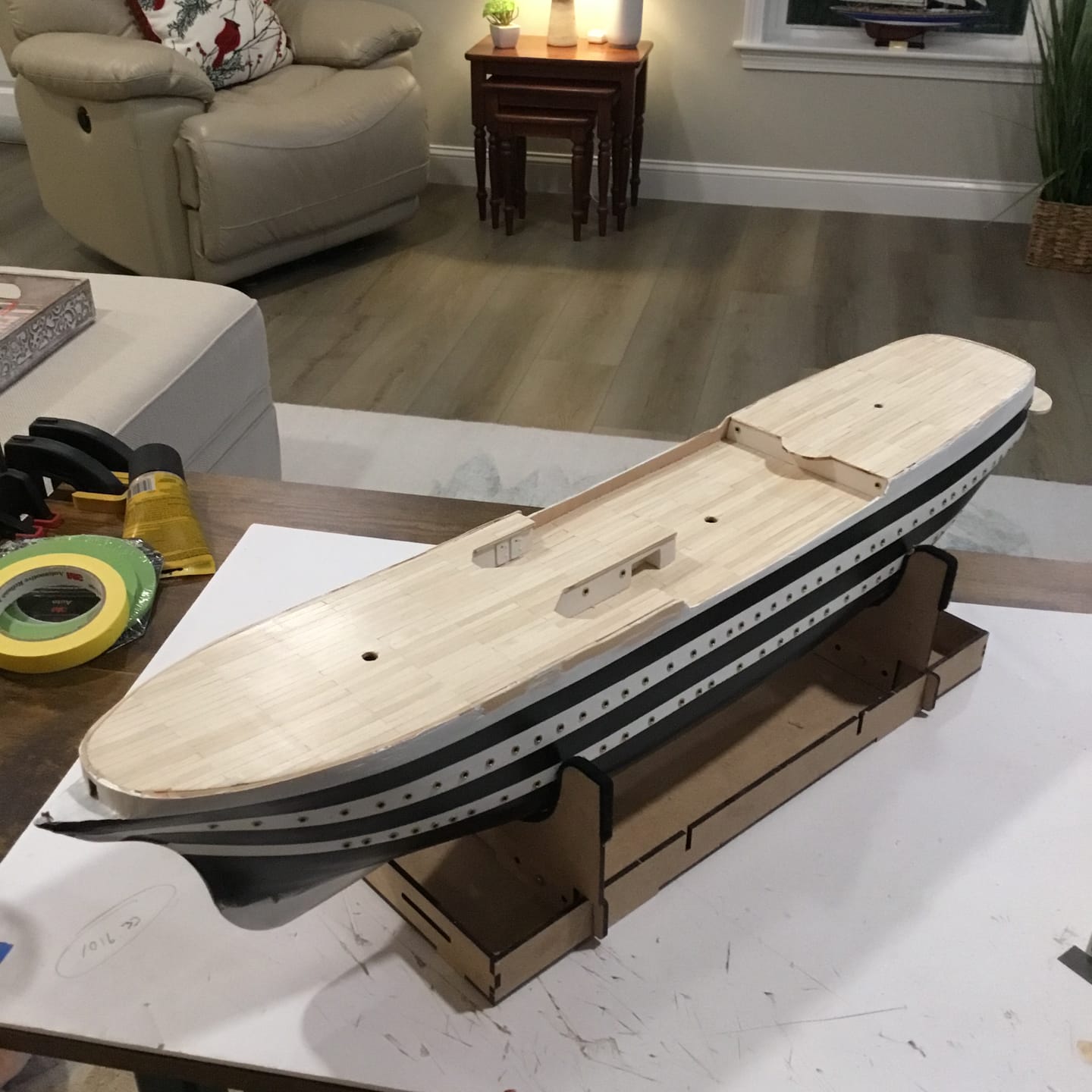Customer photo review of Maqueta Barco Amerigo Vespucci