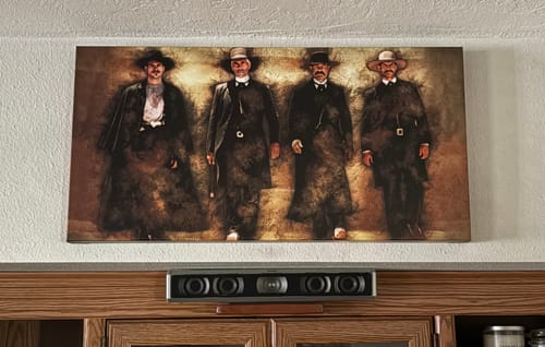 Customer photo review of Tombstone Canvas Set