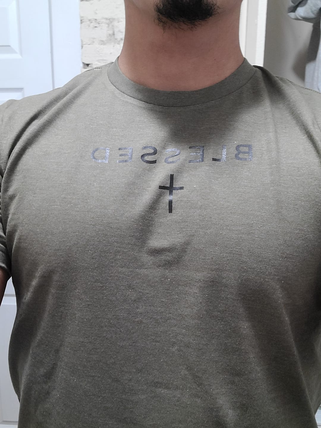 Customer photo review of Blessed Tee