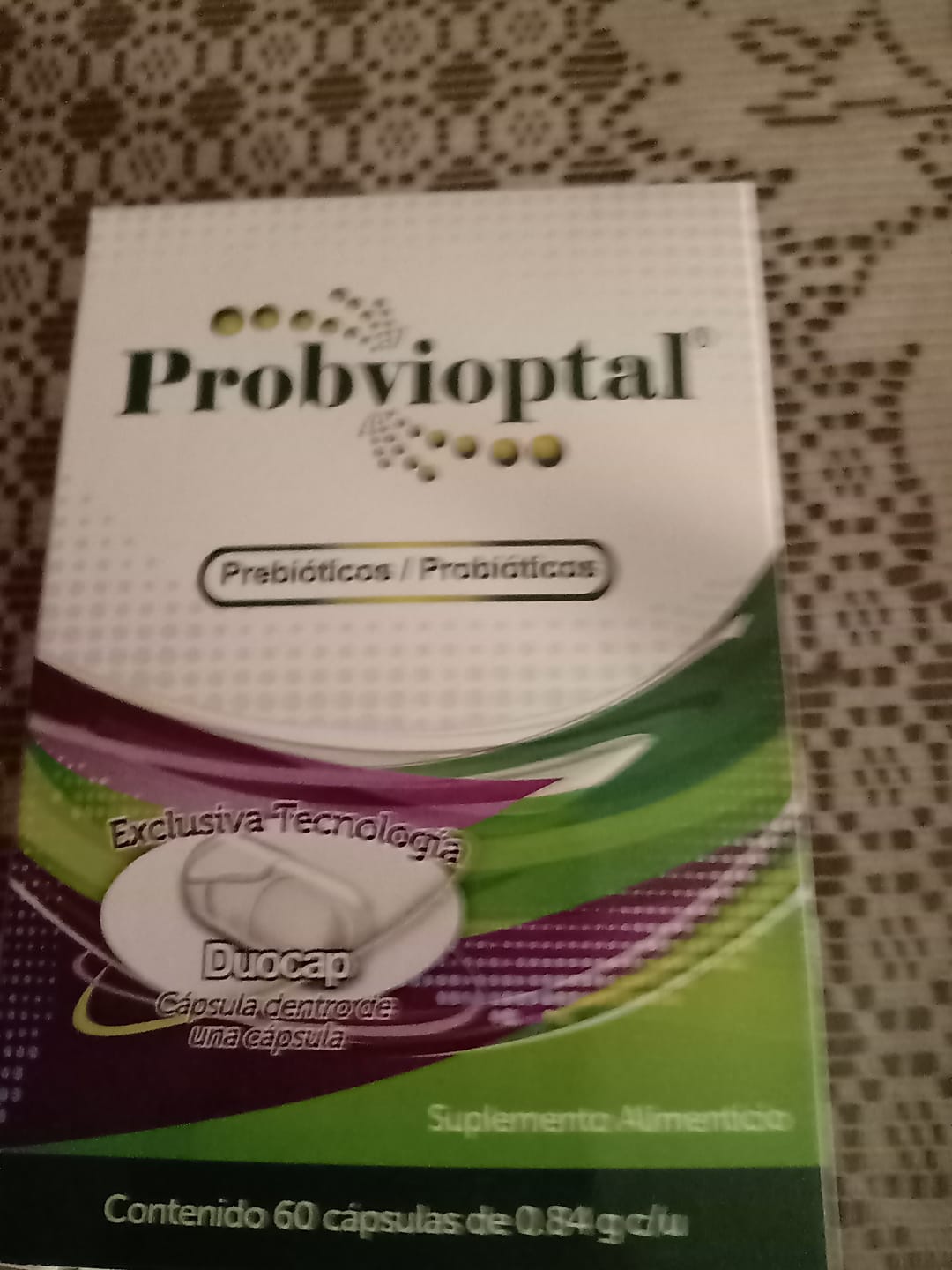 Customer photo review of Probvioptal® 60 Cápsulas