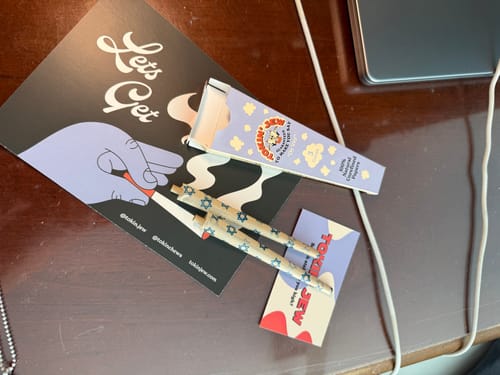 Customer photo review of Tokin’ Jew Star of David Cones