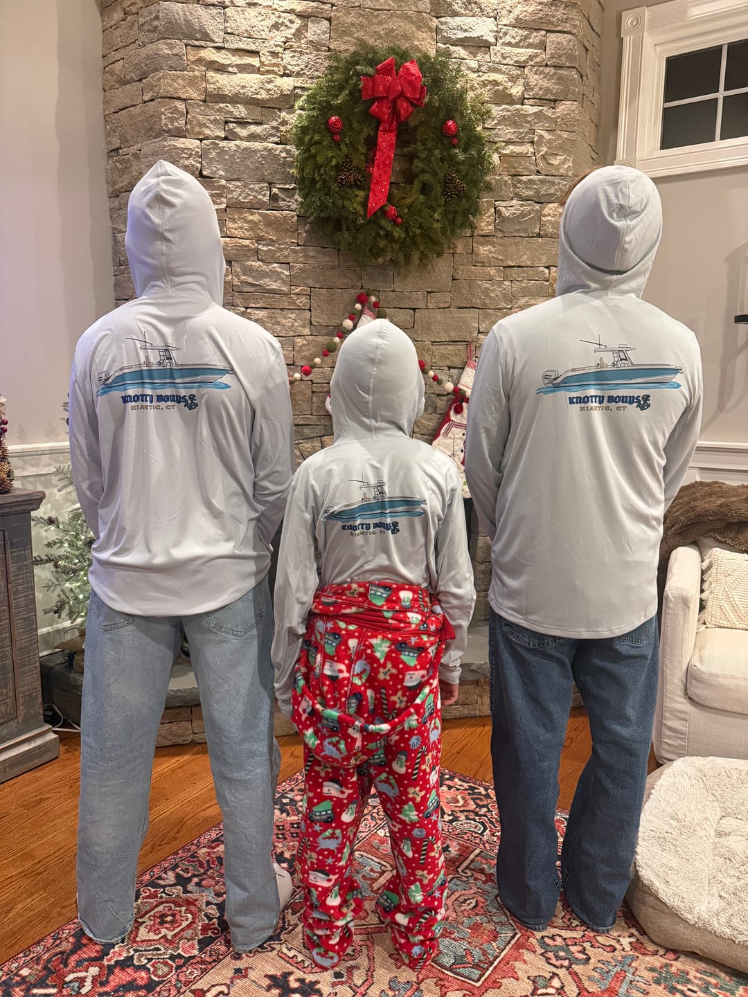 Customer photo review of Custom Dri-Fit Fishing Hoodies