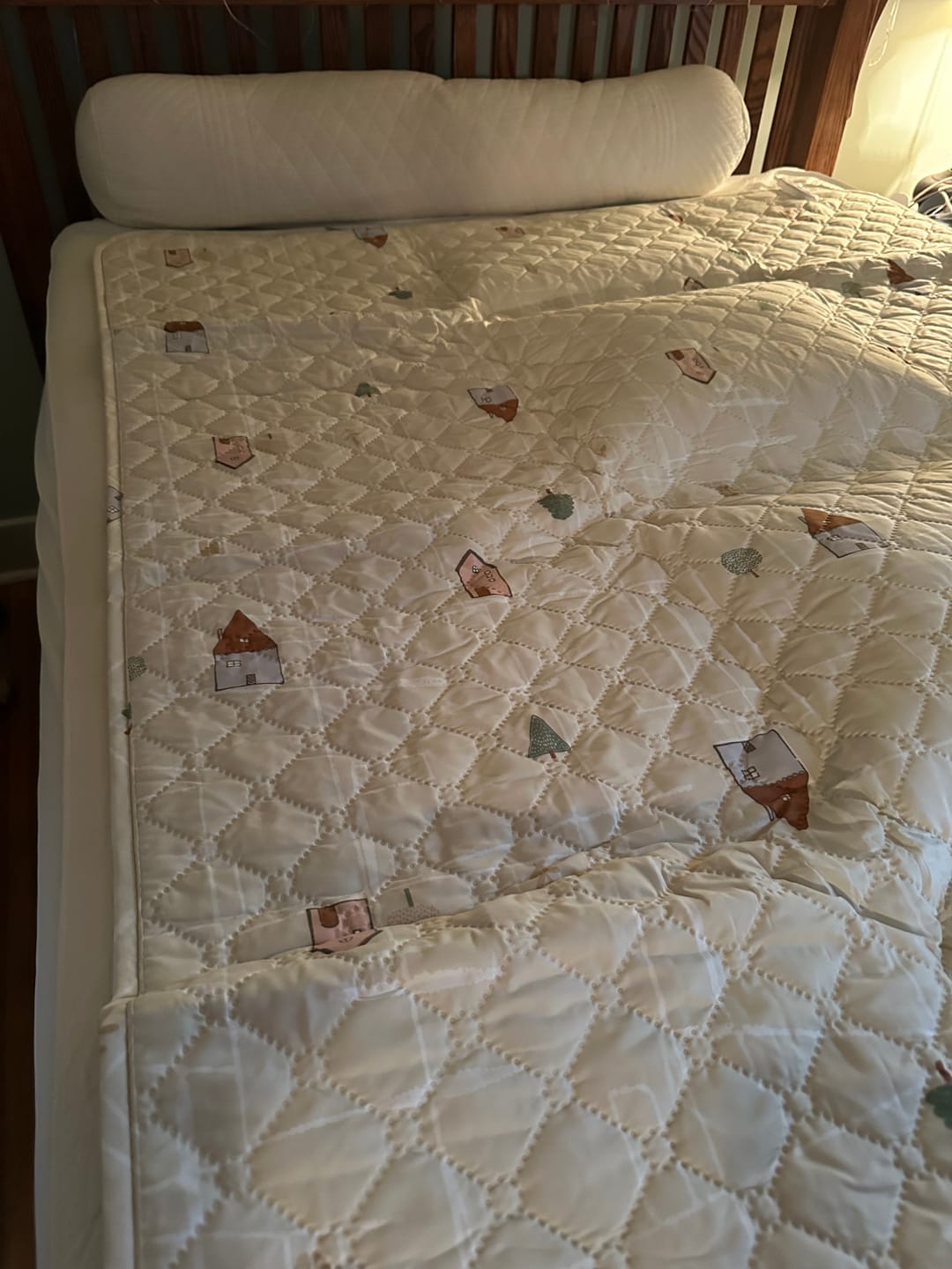 Customer photo review of Heated Mattress Pad