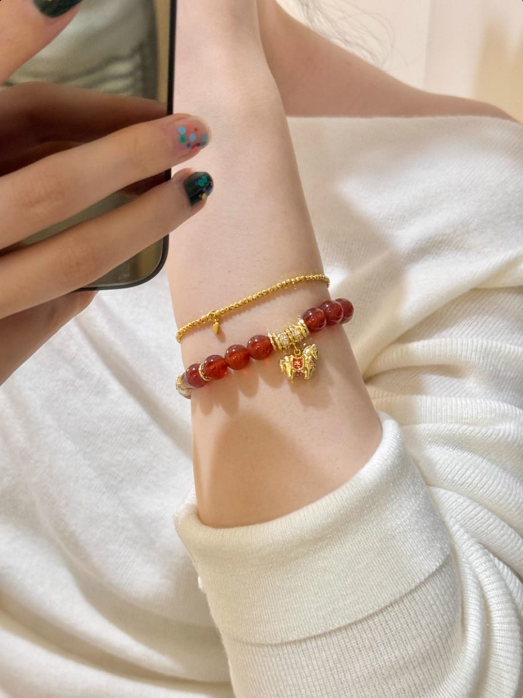 Customer photo review of Blessing of Horse Bracelet