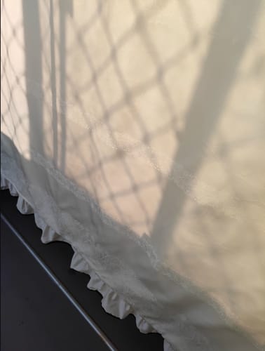 Customer photo review of Royal Scalloped Bedding Set