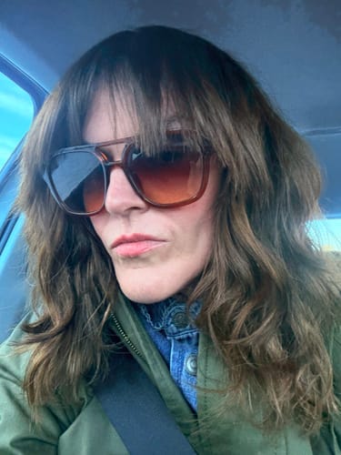 Customer photo review of Face Framing Layers / Clip In Extensions / Human Hair / 14 inches / 15 grams