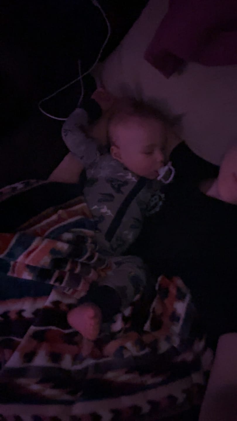 Customer photo review of Whiteout Crew - Bamboo Jammies
