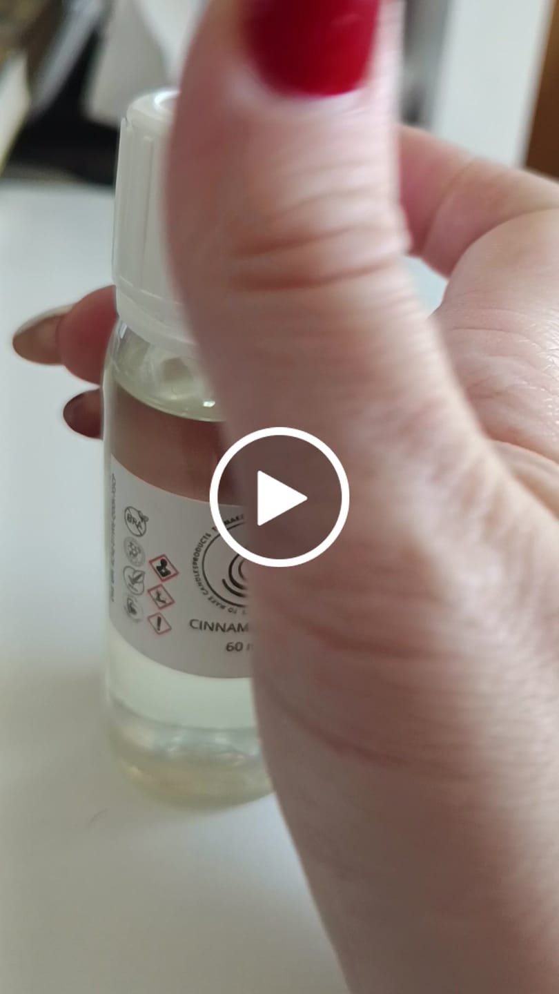 Customer video review of Fragancia CINNAMON APPLE
