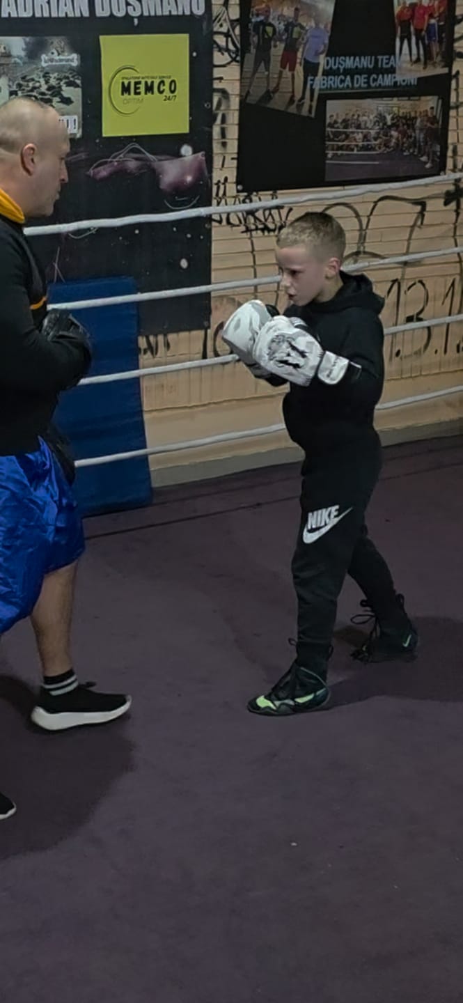 Customer photo review of Manusi Box Knockout Tiger Copii