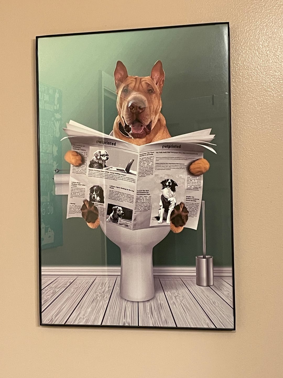 Customer photo review of Important meeting - Personalized Poster
