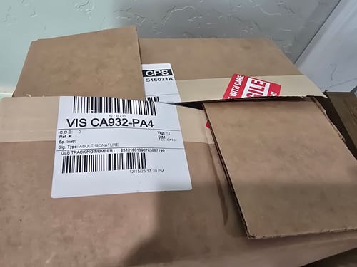 Customer photo review of Shipping Protection