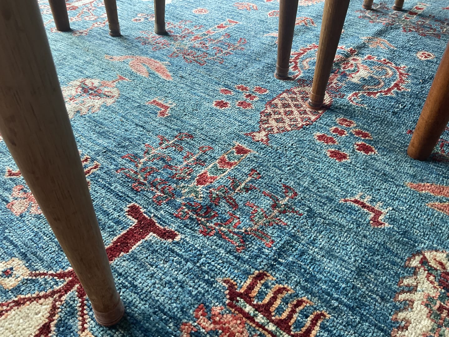 Customer photo review of Round Felt Silicone Chair Leg Protectors | Extra-Durable Chair Floor Protectors