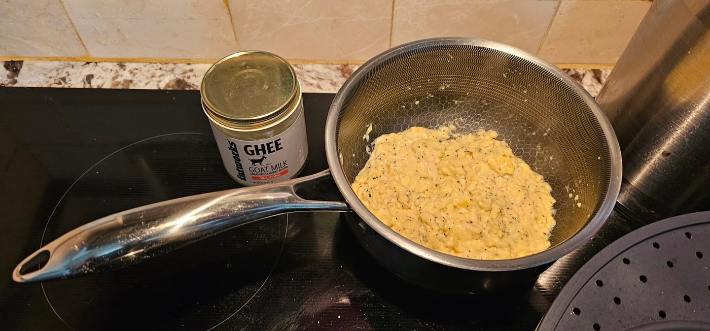 Customer photo review of Grass Fed Goat Milk Ghee (7.5 oz)