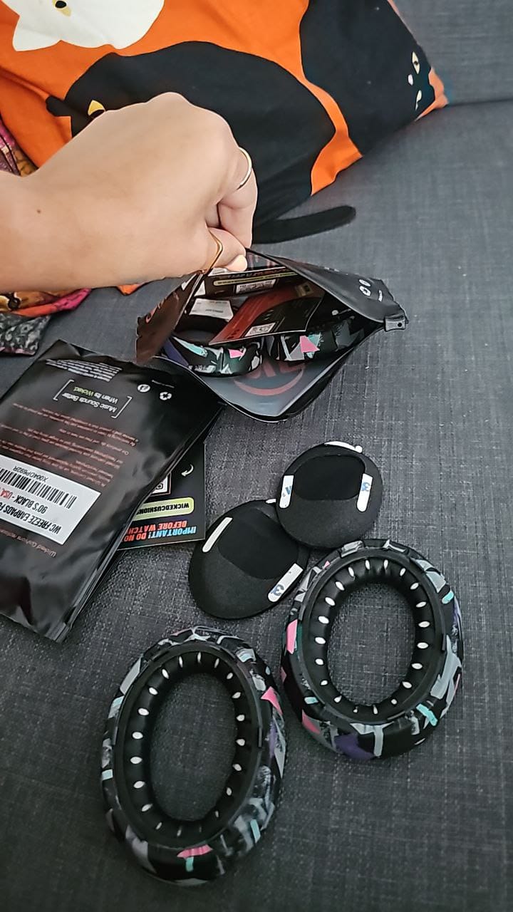 Customer photo review of Bose QuietComfort Ultra Gen 1 & Gen 2 Cooling Gel Earpads - WC FreeZe QC Ultra