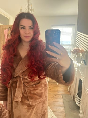 Customer photo review of Wavy Halo Extension Set