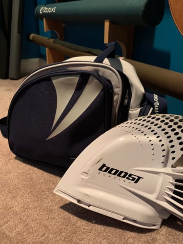 Customer photo review of Boost Fin Travel Bag