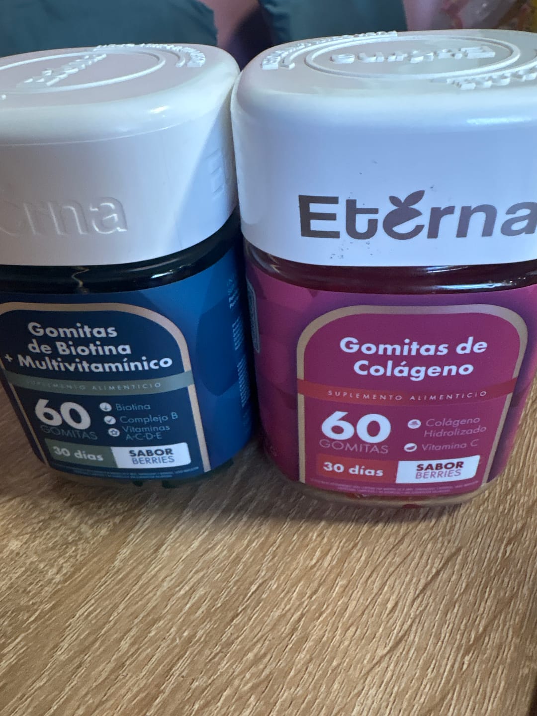 Customer photo review of Pack Biotina + Colágeno | Suscripción