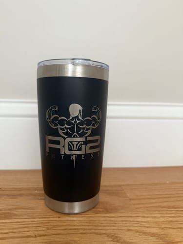 Customer photo review of (6 Pieces) Laser Engraved Tumbler | 20 oz