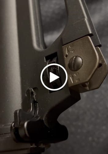 Customer video review of DNA M16A2 Rear Sight Assembly