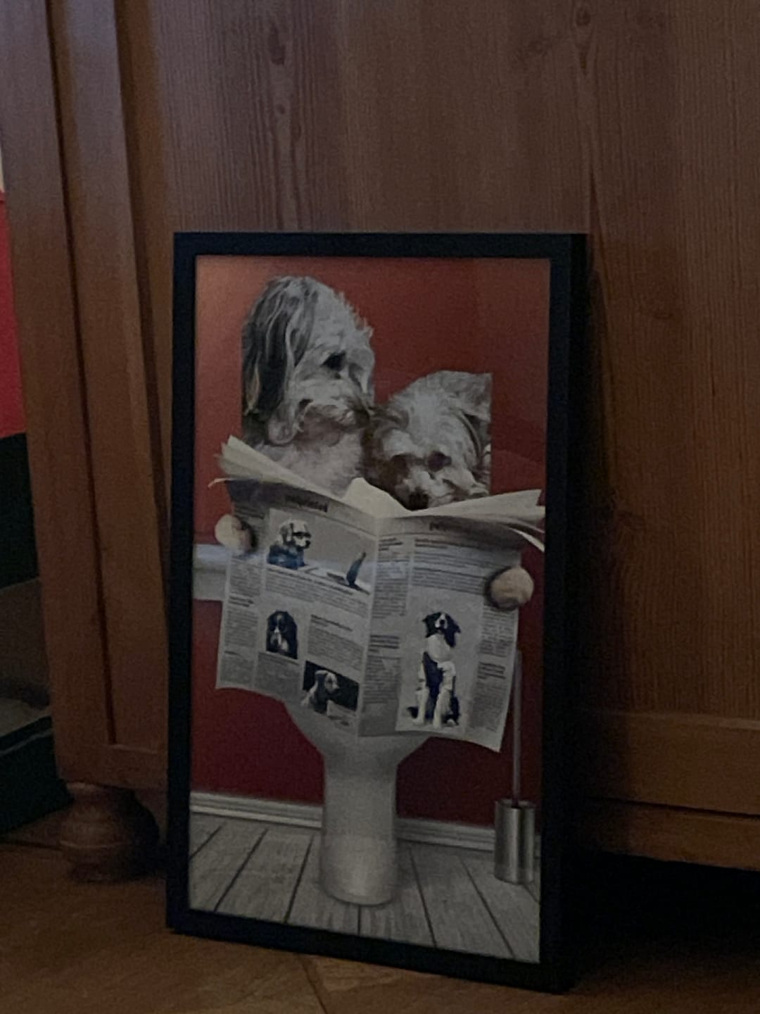 Customer photo review of Wichtige Sitzung - Individuelles Poster