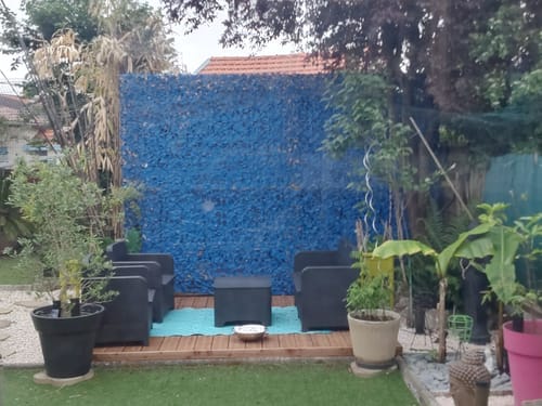 Customer photo review of Red de camuflaje reforzada azul