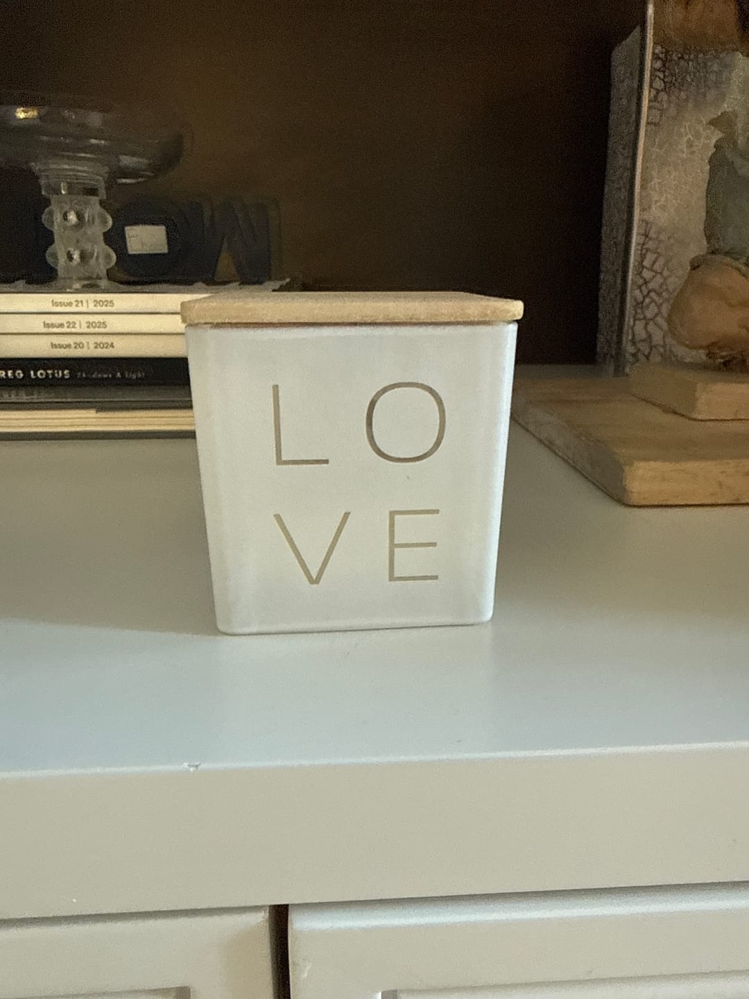 Customer photo review of DESIGN YOUR OWN CANDLE