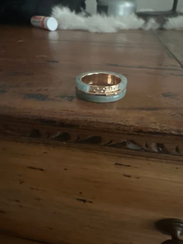 Customer photo review of Verdant Paragon - Ring of Goldborne Jade