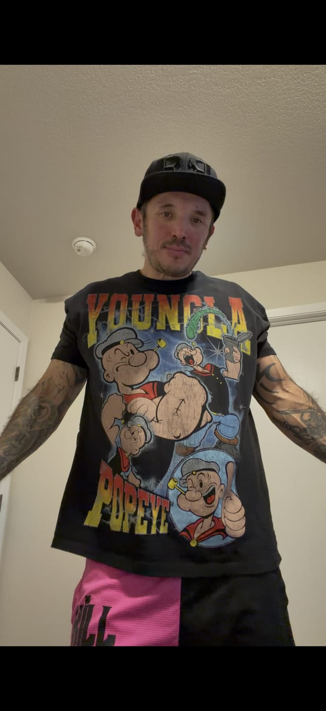 Customer photo review of 4011 - Popeye Flex Tees