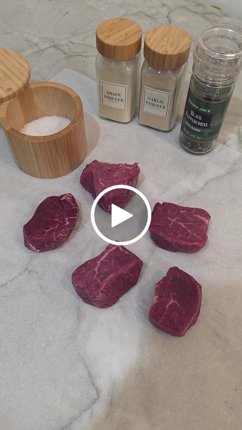 Customer video review of Choice Filet Medallions