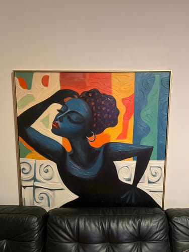 Customer review photo for Colorful Painting #CA108