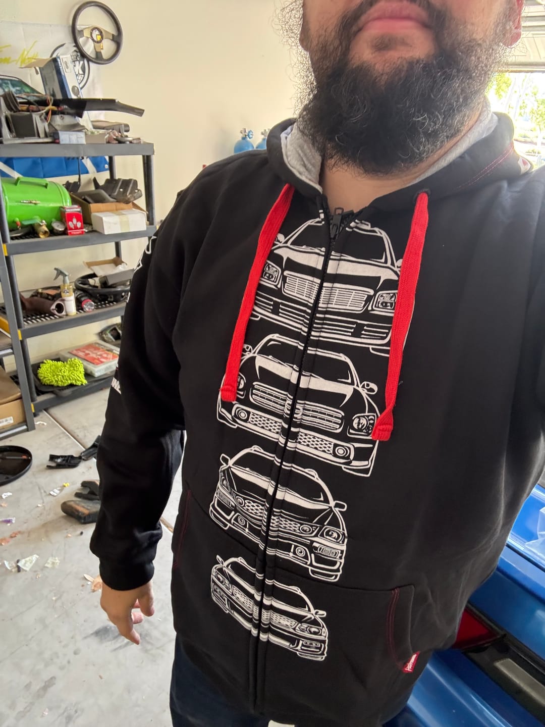 Customer photo review of Nissan Stagea Hoodie