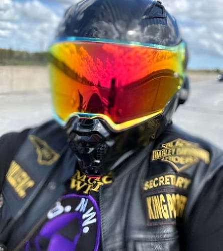 Customer photo review of C6 Shield Outer- Photochromic Red